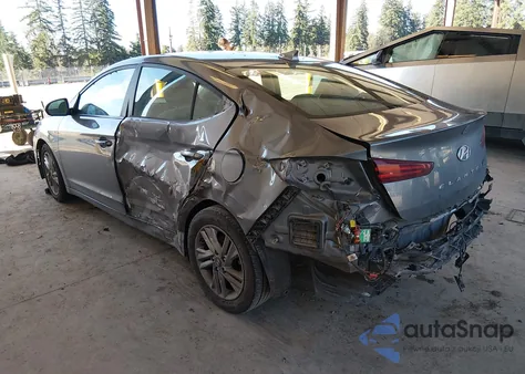 2019 Hyundai Elantra Value Edition из США, поврежденный, VIN KMHD84LF2KU823909